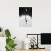 静反射 ポスター (ホームオフィス)