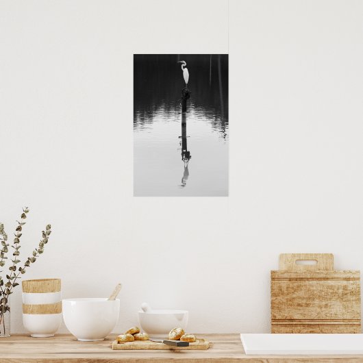 静反射 ポスター (キッチン)