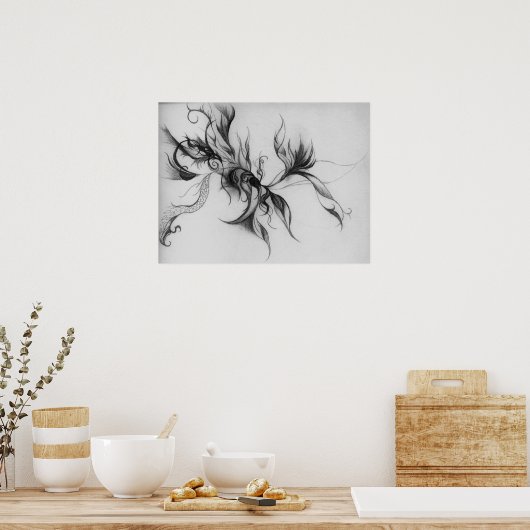 静呼吸用ポスター ポスター (キッチン)