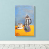 静命絵を描 キャンバスプリント (インサイチュ (ウッドフロア))