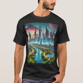 「静寂と広大:ランドスカのインスピレーション Tシャツ
