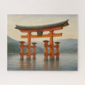 静寂に包まれる厳島神社 / The Tranquil Beauty of Itsukushima S ジグソーパズル (横)