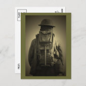 静寂に暗くなる – C.E. Dyer ポストカード (正面/裏面)