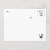 静寂に暗くなる – C.E. Dyer ポストカード (裏面)