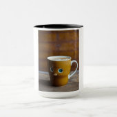 「静寂の一口：ティーカップの芸術」 マグカップ (中央)