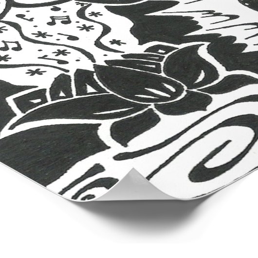 静寂の中で ポスター (角)