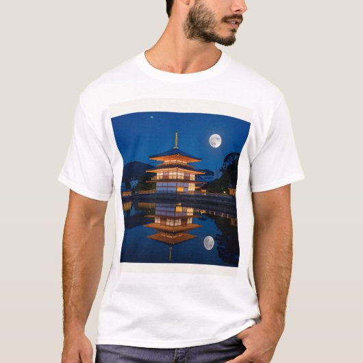 静寂の中の美（Beauty in Silence） Tシャツ (正面)