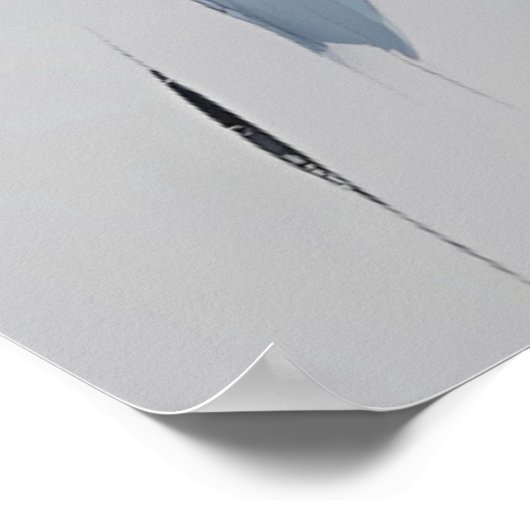 静寂の優雅さ ポスター (角)