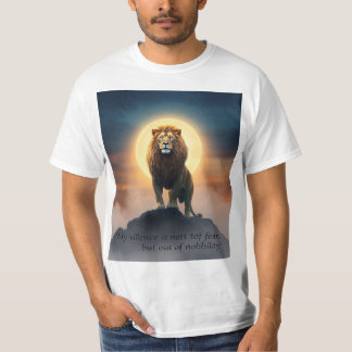 静寂の力 – 静寂との強さ Tシャツ