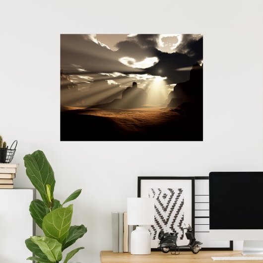 静寂の破れII ポスター (ホームオフィス)