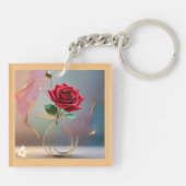 『静寂の花瓶』 キーホルダー (裏面)