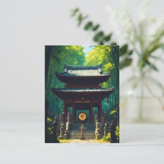 "静寂の門" – Gate of Tranquility ポストカード (スタンド正面)