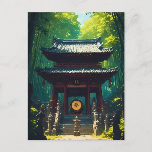 "静寂の門" – Gate of Tranquility ポストカード (正面)