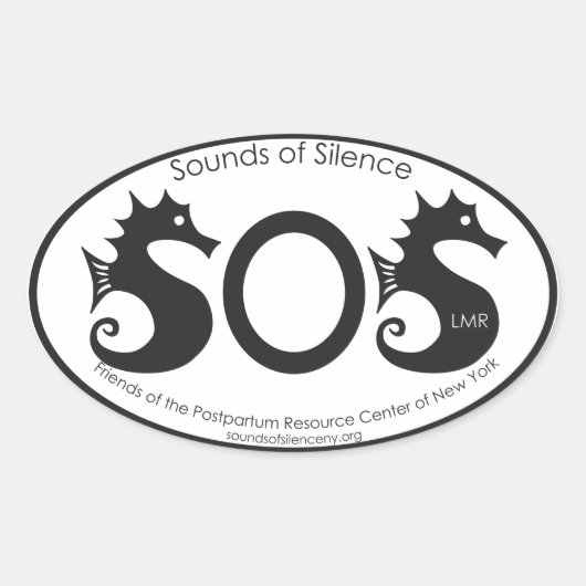 静寂の音 – LMR – ステッカー (正面)