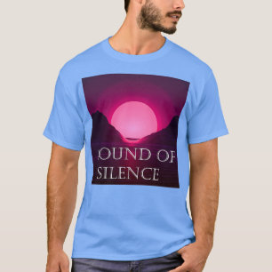 静寂の音Vaporwave artデジタルアートピンクsu Tシャツ