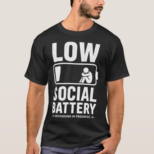 静寂は私の慰め Tシャツ (正面)