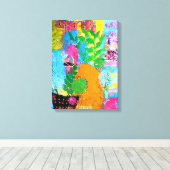 静寂ストレッチされたキャンバス印刷 キャンバスプリント (インサイチュ (ウッドフロア))