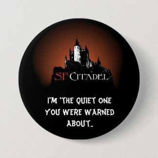 静寂1ボタン 缶バッジ