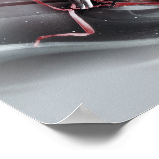 静寂 – エイズ認識度運動 ポスター (角)