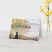 静寂 カード (黄色い花)