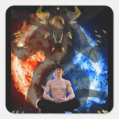 静寂 スクエアシール (正面)