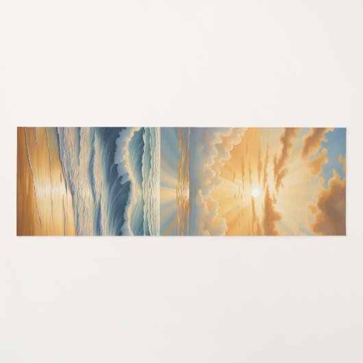 静寂 ヨガマット (正面(横))