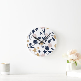 静寂 ラウンド壁時計