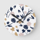 静寂 ラウンド壁時計 (正面)