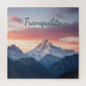 静寂 | 山と雲 ジグソーパズル (縦)