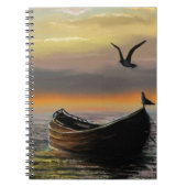 静寂 – 水彩 ノートブック (正面)