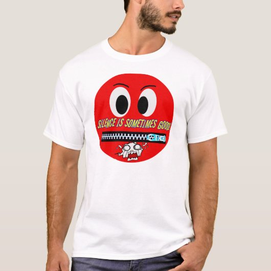 静寂!_ Tシャツ (正面)