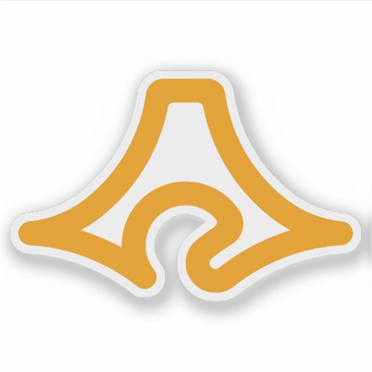 静岡県のエンブレム シール (正面)