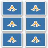 静岡県国旗 シール (正面)