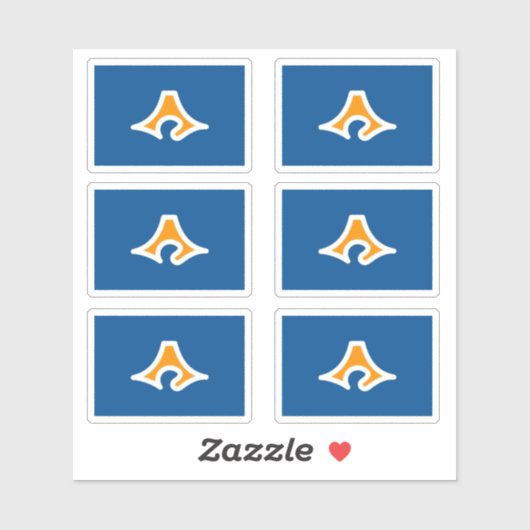 静岡県国旗 シール (シート)