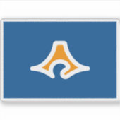 静岡県国旗 シール (正面)