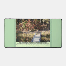 静感動的かな勇気を贈る デスクマット