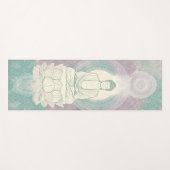 静感動的かな実践用の仏陀ヨガマット ヨガマット (正面(横))