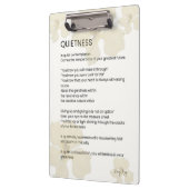 静感動的書語の詩 クリップボード (左)