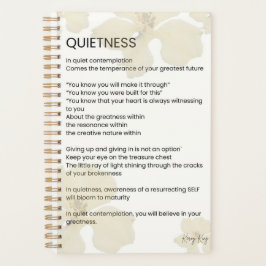 静感動的書語の詩 プランナー手帳
