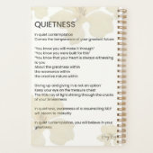 静感動的書語の詩 プランナー手帳 (裏面)