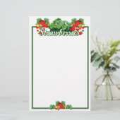 静止したいちご愛- 便箋 (スタンド正面)