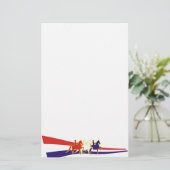 静止したすべてのアメリカのSaddlebred 便箋 (スタンド正面)