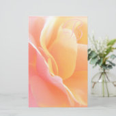 静止したばら色のモノグラム 便箋 (スタンド正面)