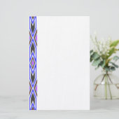 静止したアパッシュのデザイン2 便箋 (スタンド正面)