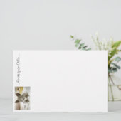 静止したオスロ 便箋 (スタンド正面)