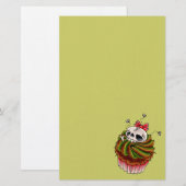 静止したカップケーキ 便箋 (正面/裏面)