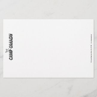 静止したキャンプ 便箋