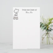 静止したドッグタッグ 便箋 (スタンド正面)