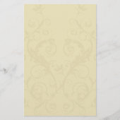 静止したフルーアの天使の彫像 便箋 (正面)