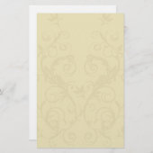 静止したフルーアの天使の彫像 便箋 (正面/裏面)